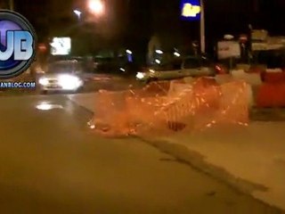 Le strade crollano sotto i colpi del traffico - Vomero(Napoli)