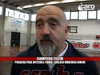 Icaro TV. Verso Paul Mitchell-Edilizia Moderna, il pregara di coach Ticchi