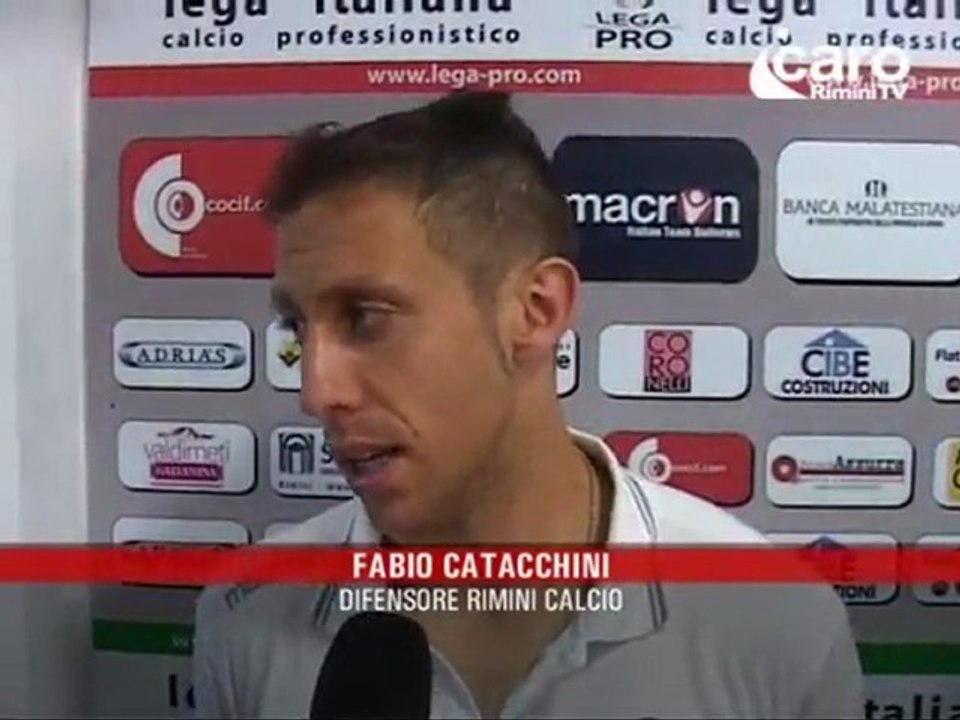 Icaro TV. Rimini-Verona 0-1, il dopogara dei giocatori biancorossi