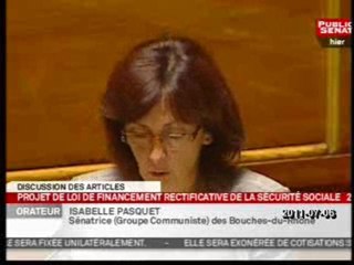 PLFRSS-2011 - Double discours chez les Sarko UMP