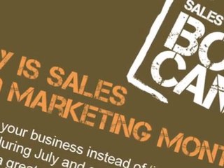Sales and Marketing Boot Camp