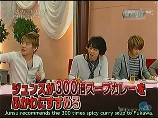 [ENG] Channel A w. DBSK - Eating Spicy Food P2 [2--3]