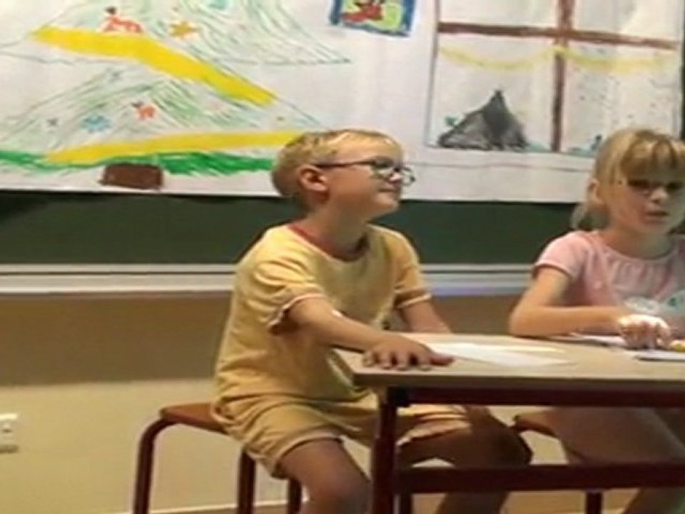 Lisa au theatre, "La lettre au Pere Noel"