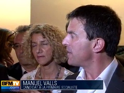 Primaire PS : Manuel Valls se démarque