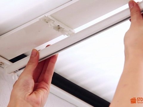 Store velum pour véranda - Notice de pose