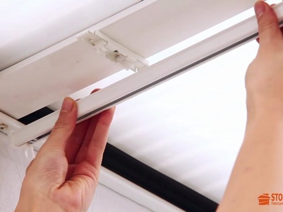 Store velum pour véranda - Notice de pose