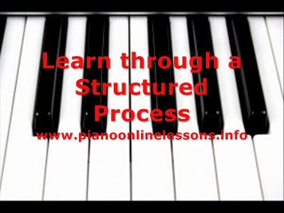 Piano Lessons Online – Learn Through a Structured Process!