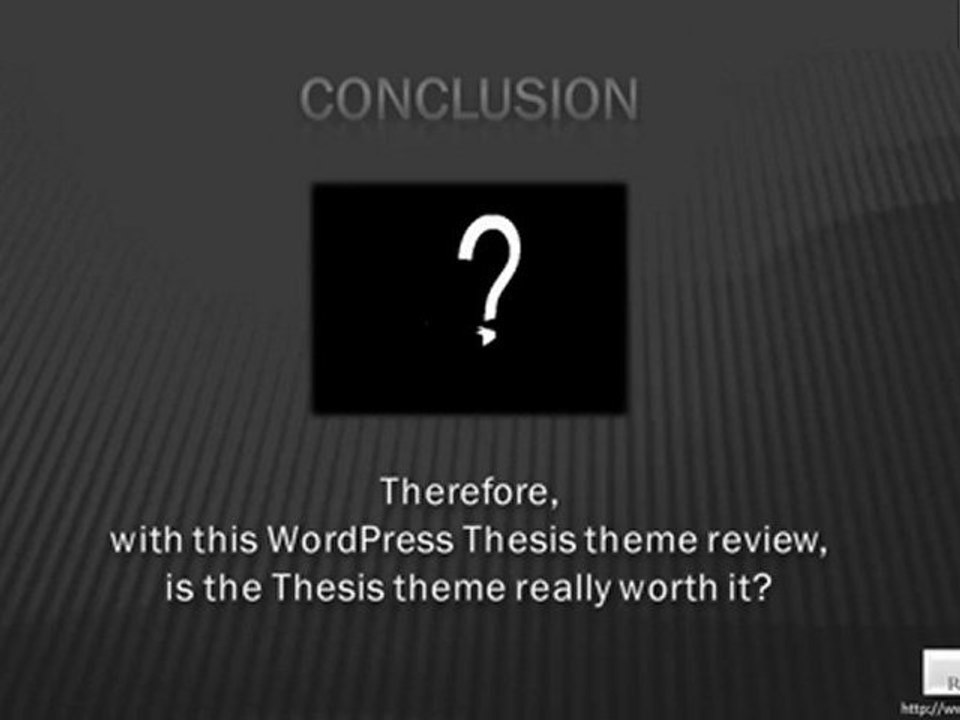 A WordPress Thesis Theme Review - Is it Really Worth It?
