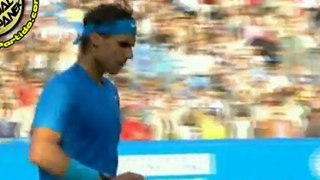 SET2 SET3 Rafael Nadal vs Radek Stepanek R3 QUEENS 2011 [Highlights by Courtyman]