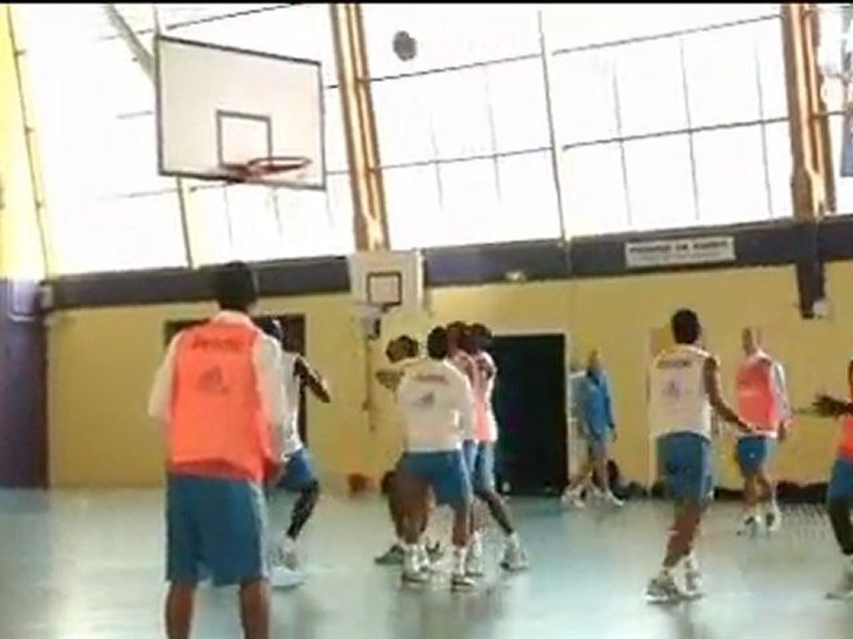 Session NBA pour les Olympiens (Stage à Port-du-Crouesty)
