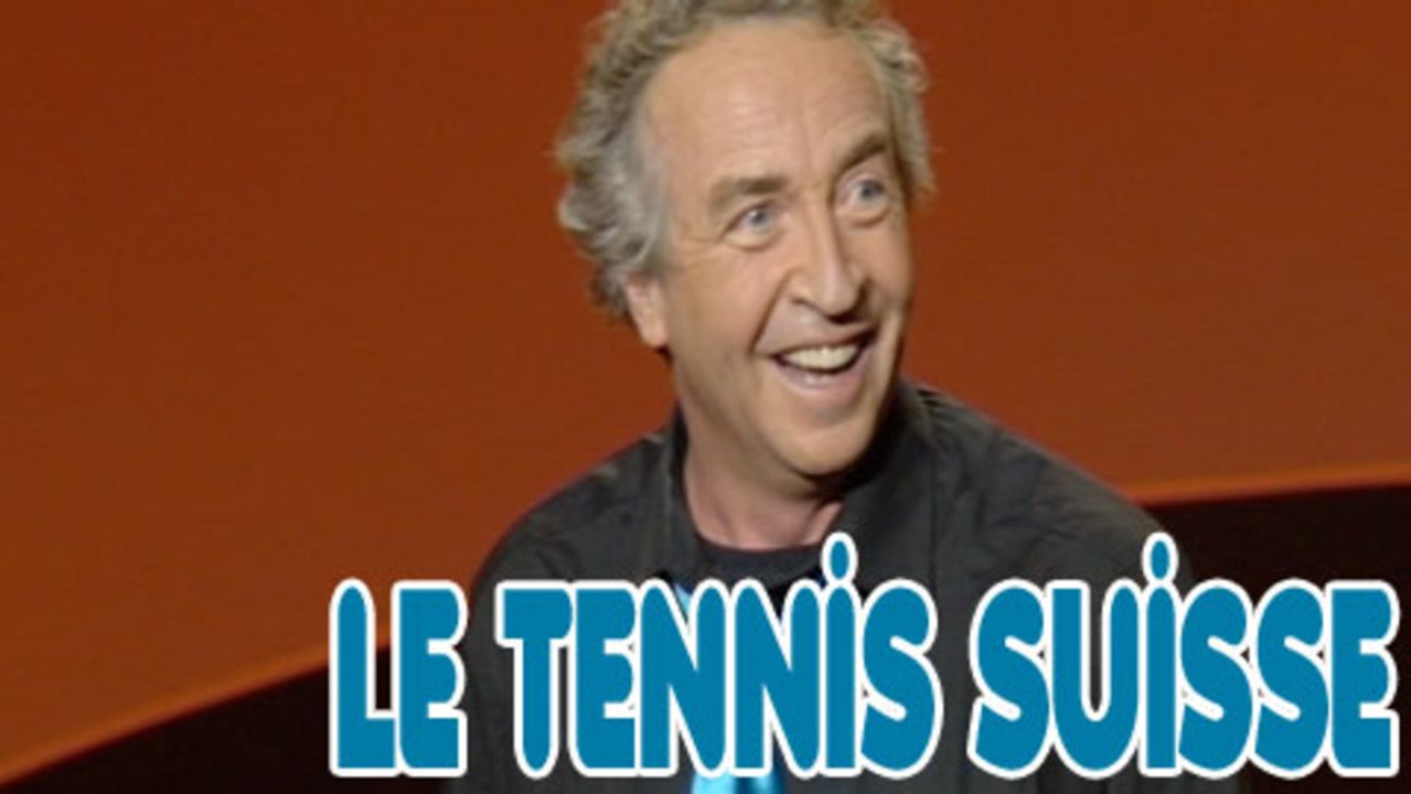 Gustave Parking fait du tennis à la Suisse