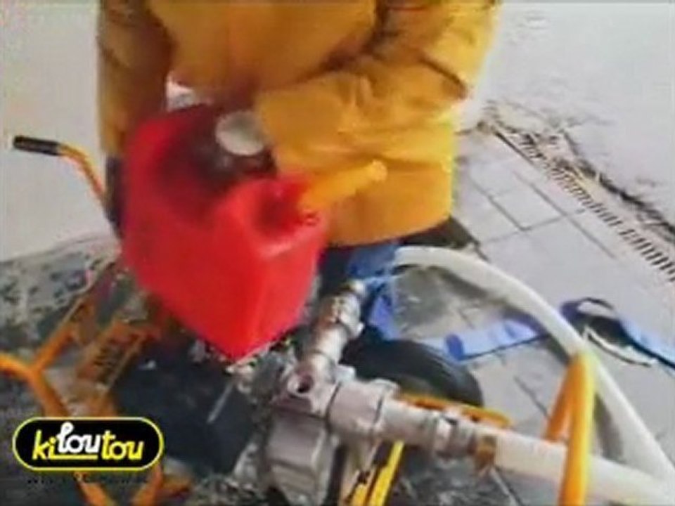 Comment faire remonter de l'eau chargées à la surface ?