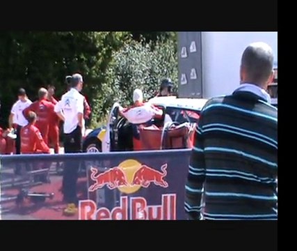 montage vidéo de mon bapteme a coté de sébastien loeb lors des éssais