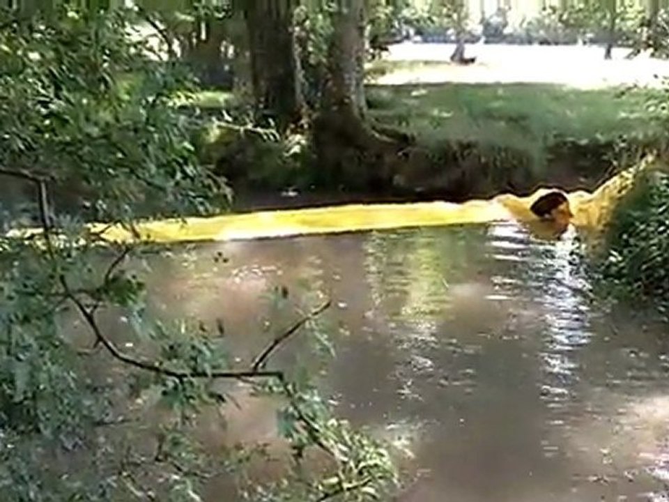 Démonstration 2 water-gate point d'aspiration mobile - SDIS Nièvre