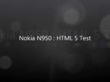 Nokia N950 - N9 - Browser HTML 5 Test‬‏
