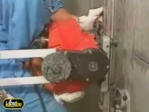 Comment créer des ouvertures avec une scie murale sur rail ?