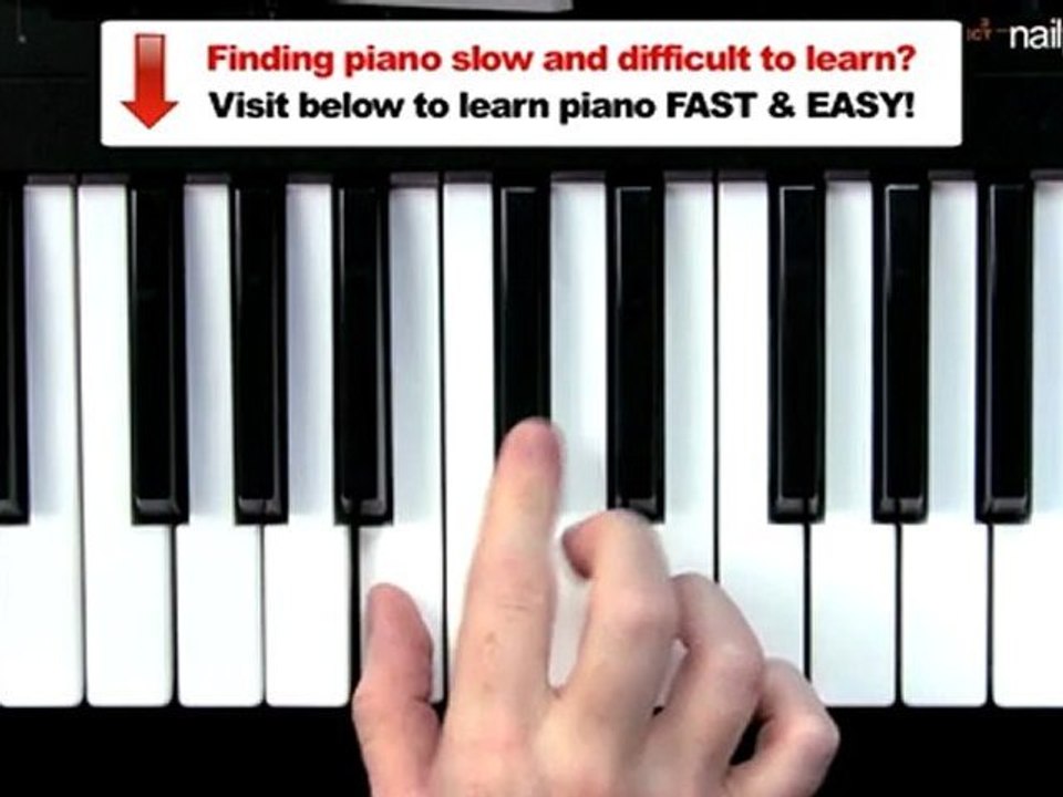 How to Play B Minor Scale On Piano - Basic Beginners ...