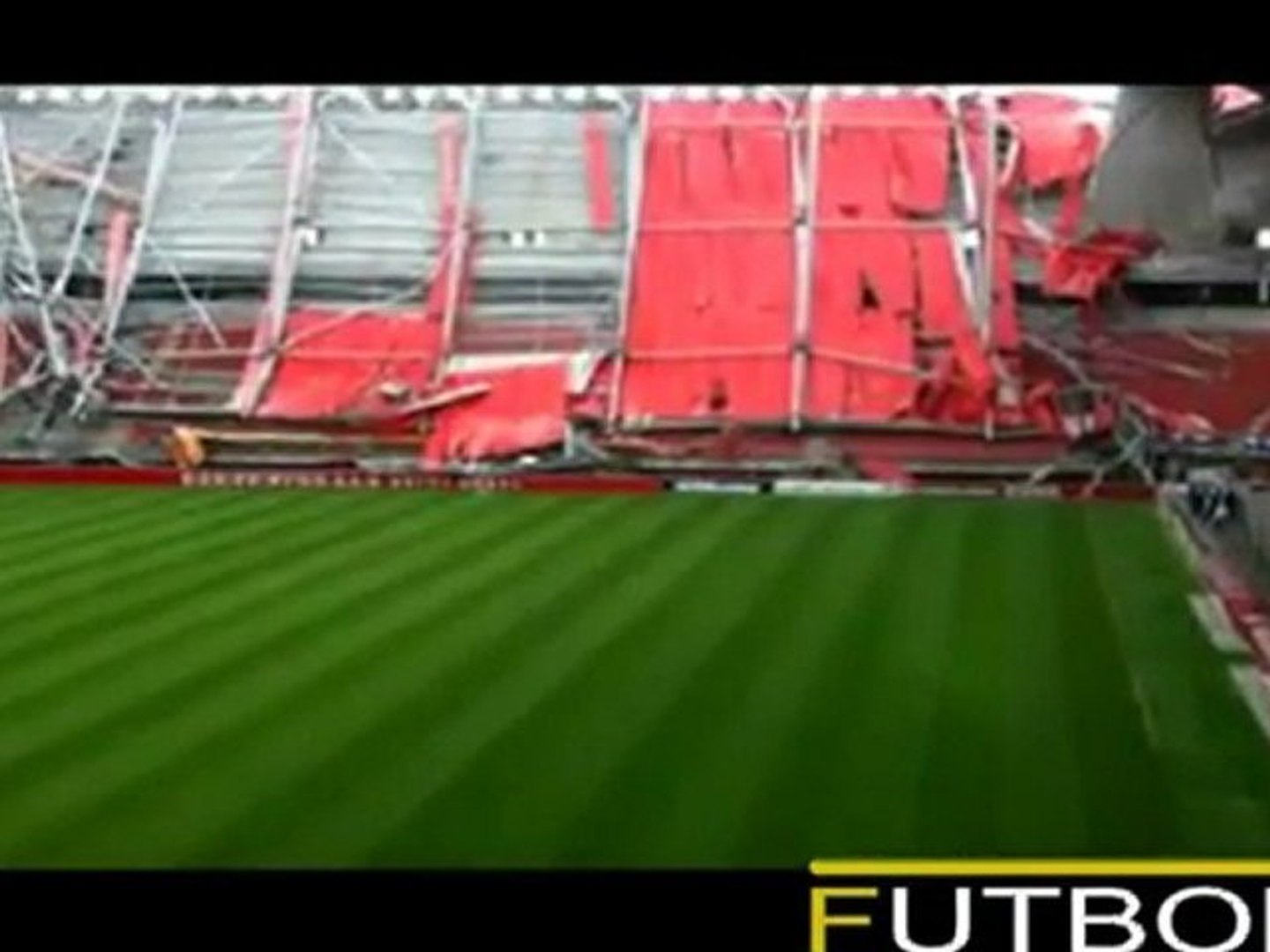 Twente Stadium Collapses Video Dailymotion