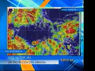 Casas anegadas en Miranda