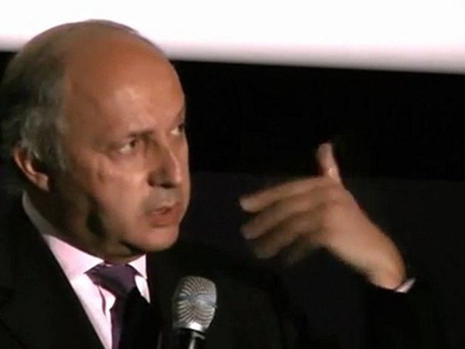 SOS Syrie : Intervention de Laurent FABIUS - La Règle du Jeu
