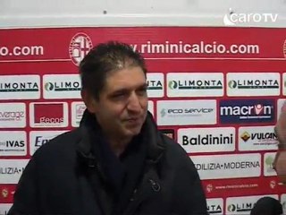 下载视频: Icaro Sport. AC Rimini-Olympia Agnonese 7-0, il dopogara di D'Angelo, Amati e Bravo