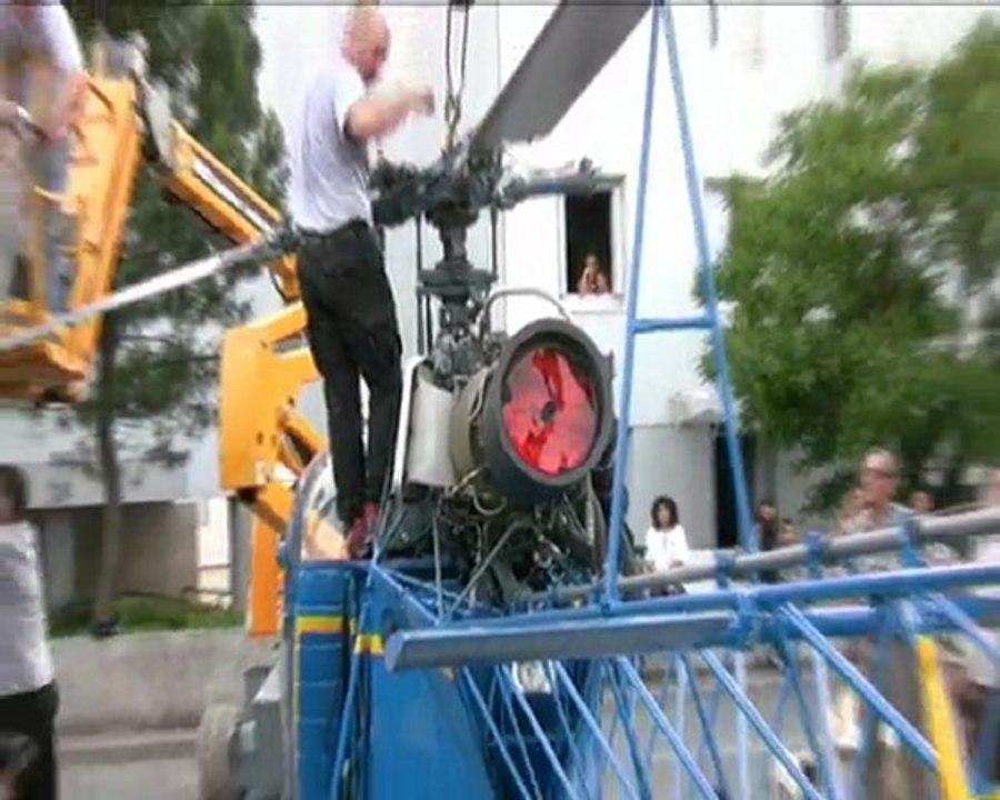 Alouette II...Le retour à Marignane