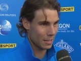 Entrevista Rafael Nadal post-partido vs Ebden R2 QUEENS 2011 [interview]