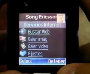 GPRS Configuración TIGO celular Sony Ericsson K300a