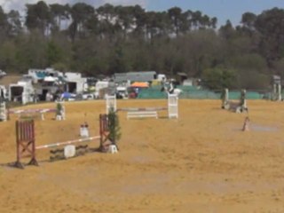 Nougat en Championnats d'Aquitaine monté par Laurine