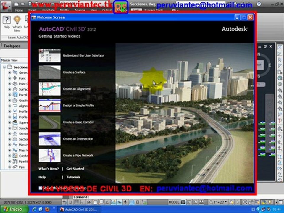 AUTOCAD CIVIL 3D MANUAL 2010, CURSOS AUTOCAD CIVIL 3D, MANUAL CIVIL 3D 2011, SECRETOS DE CIVIL 3D, TUTORIAL CIVIL 3D, CURSO CIVIL 3D, CIVIL 3D VIDEOS, MANUAL DE AUTOCAD CIVIL 3D 2010, CURSO AUTOCAD CIVIL 3D 2011.
