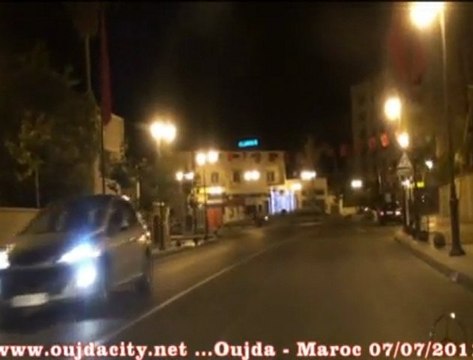 Oujda comme si vous y étiez ! / Une promenade à Oujda. / Visitez Oujda depuis chez vous. ( partie8) Bd Mohammed V ver Mc donalds