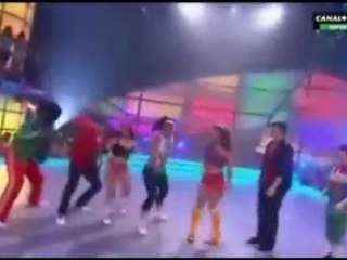 Coreografia grupal de hip hop-la disco