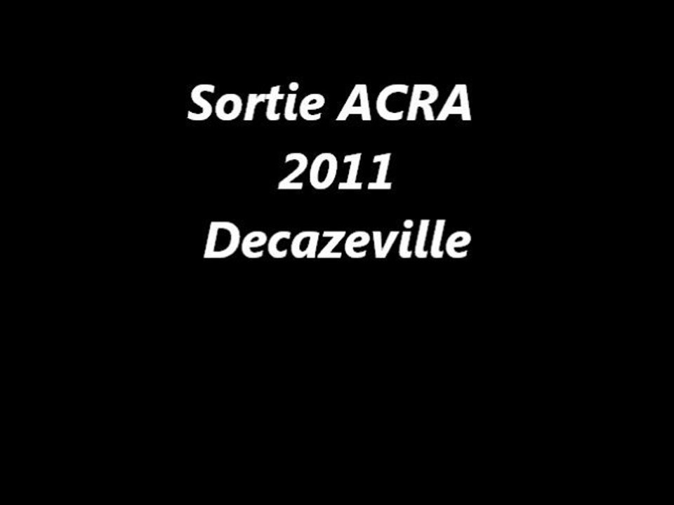 Video Sortie ACRA 2011
