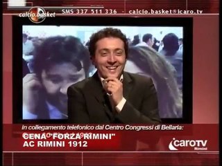 Icaro Sport. Speciale sulla Cena 'Forza Rimini'