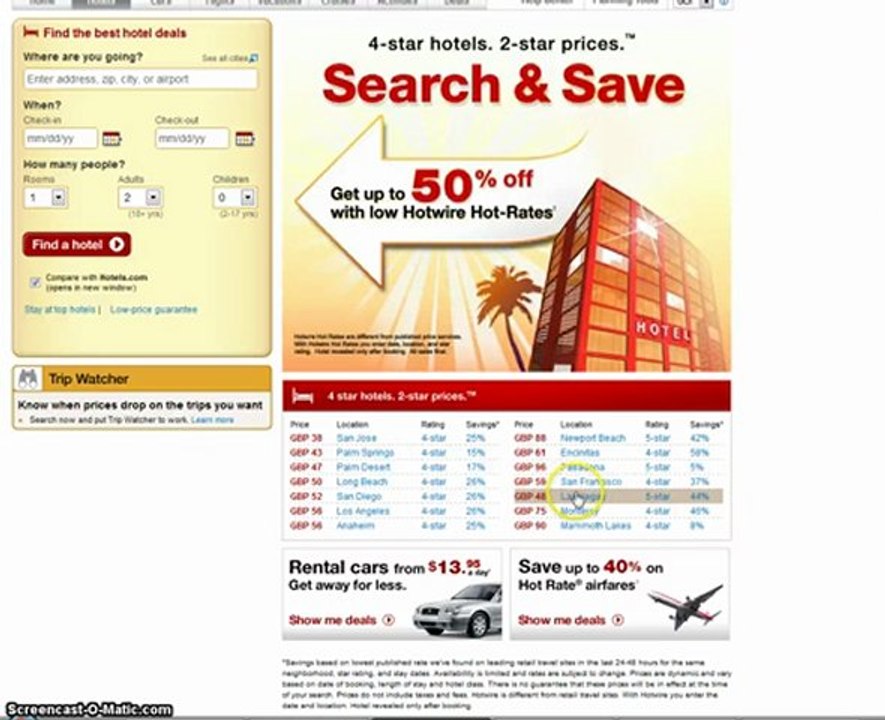 How to use Hotwire Promo Codes