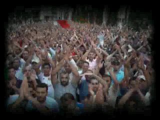 مسيرة الرباط الرافضة لنتيجة الإستفتاء المزور