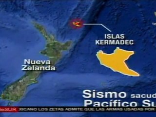 Réplicas sísmicas en Nueva Zelanda