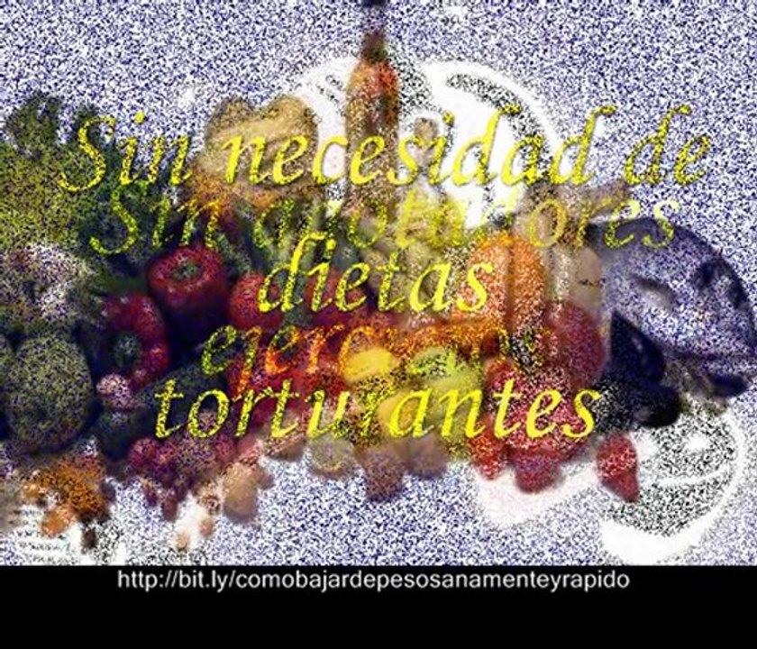 (como bajar de peso sanamente y rapido)