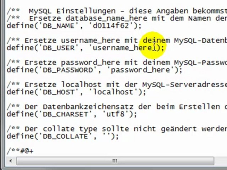 Wie installiert man Wordpress, Schritt für Schritt Anleitung Tutorial deutsch german