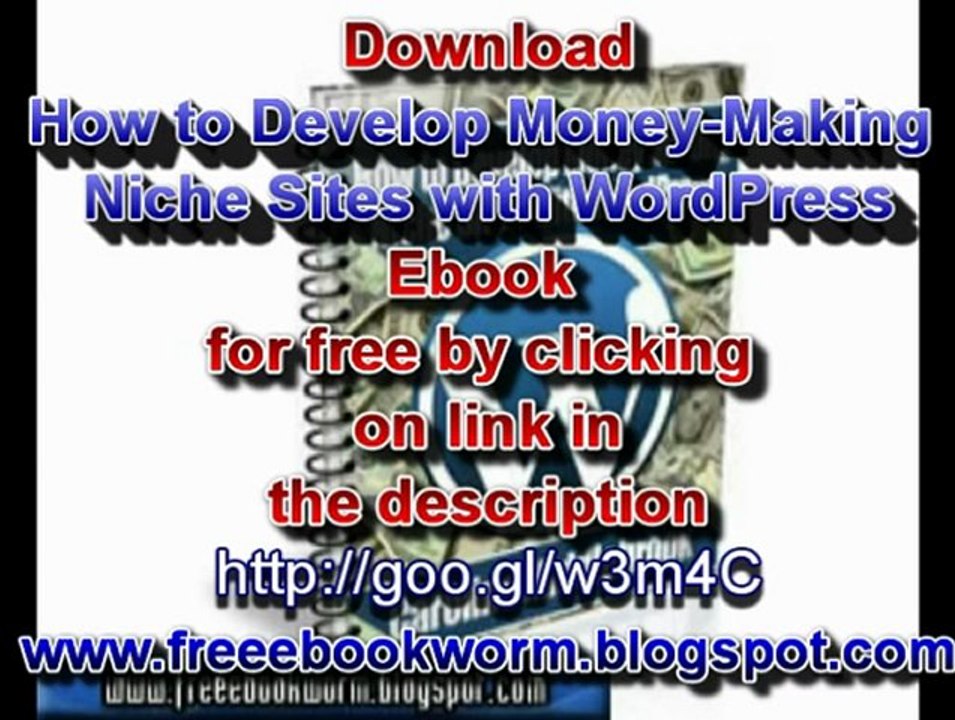 How to Develop Money-Making Niche Sites with WordPress free Ebook download