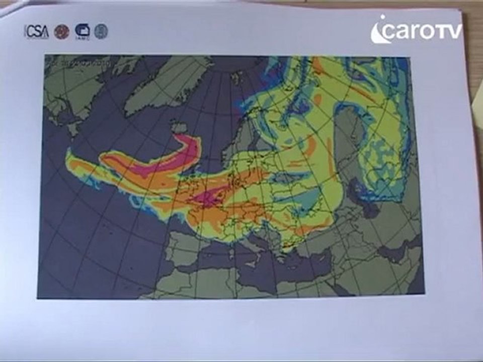 Icaro Tv. Su Rimini centinaia di tonnellate di ceneri dal vulcano islandese