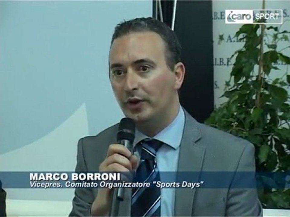 Icaro Sport. Presentata 'Sports Days', la nuova fiera dello sport
