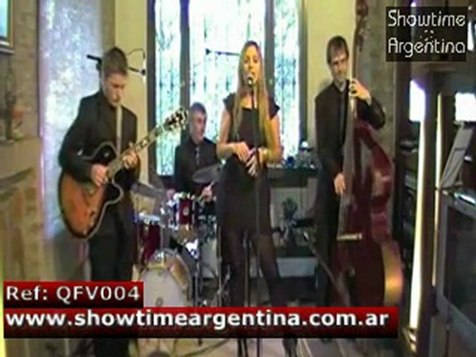 REF: QFV004 JAZZ LOUNGE QUARTET BAND FOR CRUISES HOTELS EVENTS www.showtimeargentina.com.ar