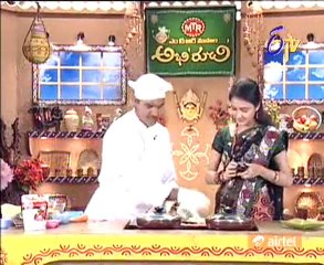 Abhiruchi    Beera Kaya pesara pappu   Chilli Paneer   MalpuasSweet  02