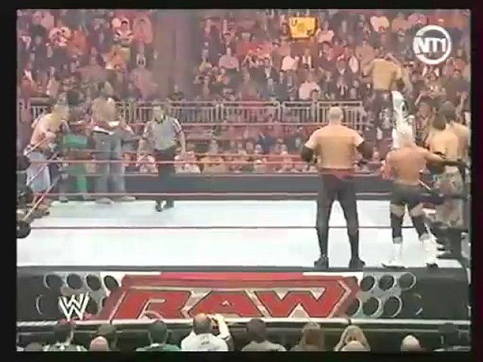 Catch rey mysterio cena etc vs kane mike knox [Francais]