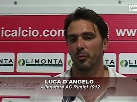 Icaro Sport. Rimini-Voghera 4-1, il dopogara dei tecnici