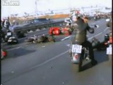 Russian Motorbike Dominoes Fail