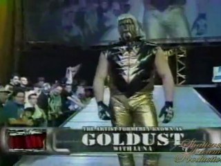 The Artist Formerly Known as Goldust vs. Bradshaw - Raw - 4/20/98