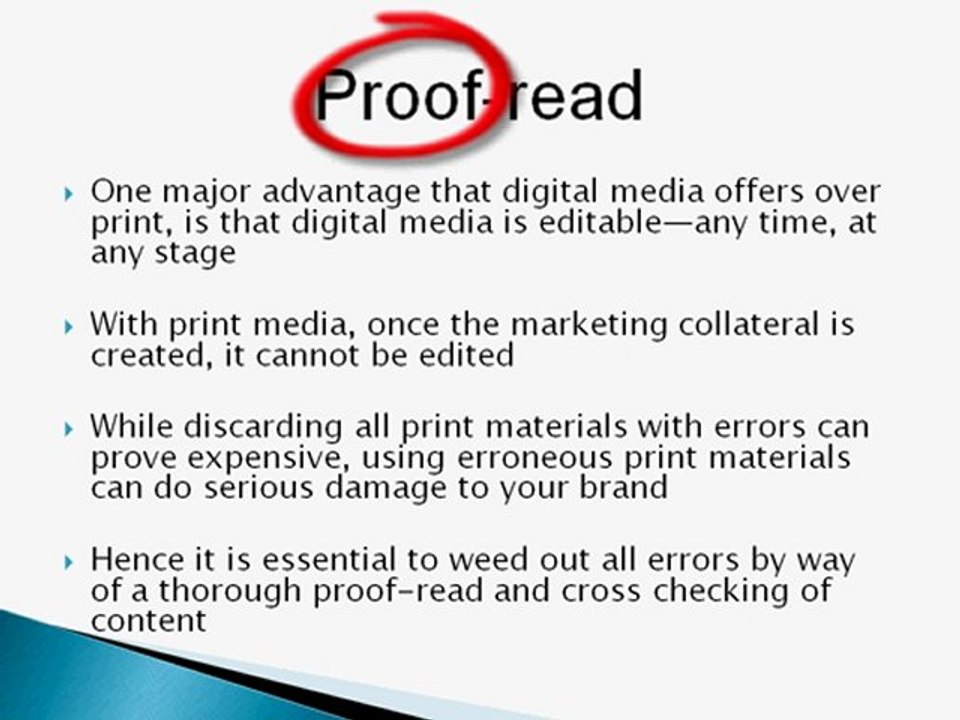 Getting your print marketing right