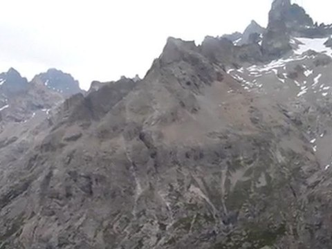 Vue depuis le sommet de la Tête de la Maye - Massif des Ecrins